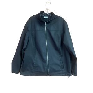 Columbia Men’s lightweight Bomber Jacket Black Sz 2X NWOT